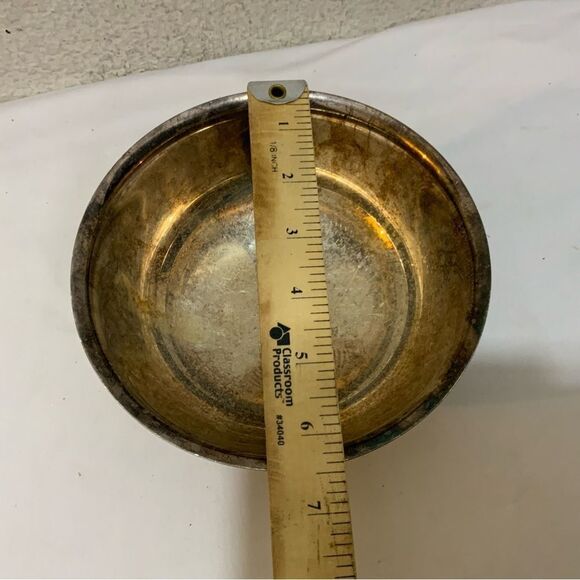 Gorham Silverplate Round bowl footed Y0779 - Picture 7 of 7